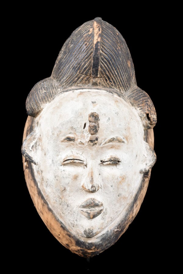 Initiation mask - Wood - Punu - Gabon - 2