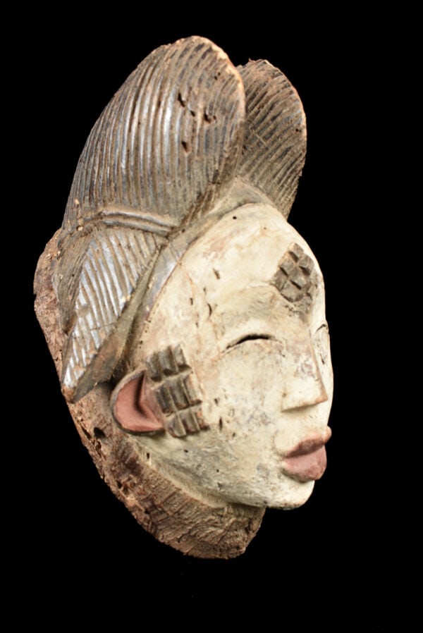 Initiation mask - Wood - Punu - Gabon (1 of 8)