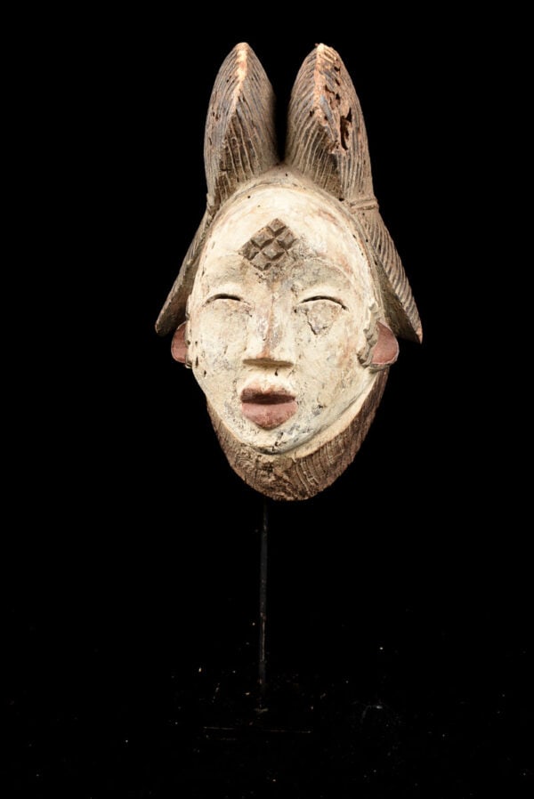 Initiation mask - Wood - Punu - Gabon - 3