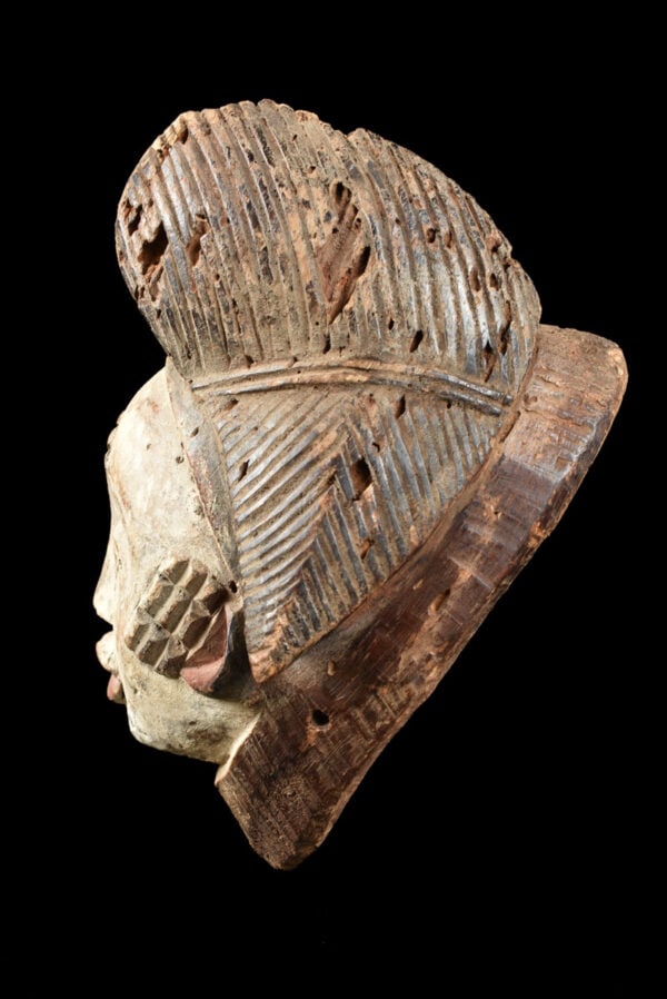 Initiation mask - Wood - Punu - Gabon - 5