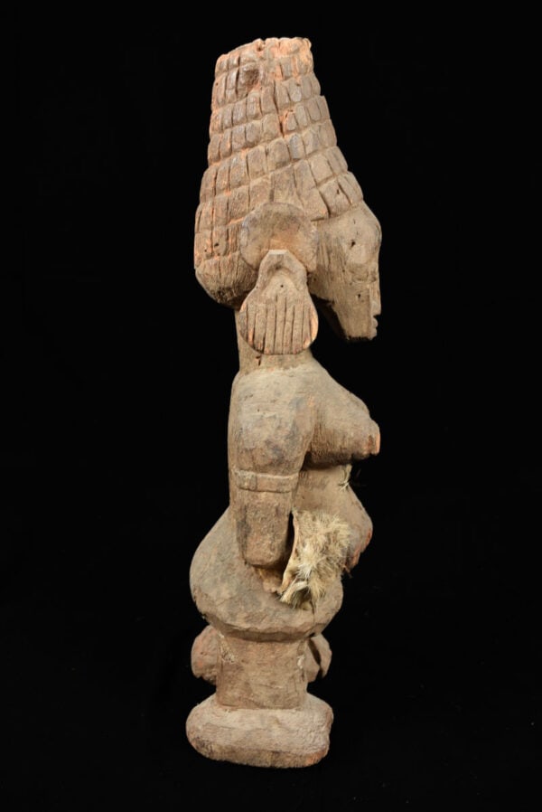 Ancestor figure - Wood - Jukun - Nigeria - 3