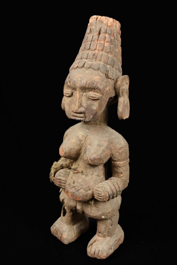 Ancestor figure - Wood - Jukun - Nigeria - 6