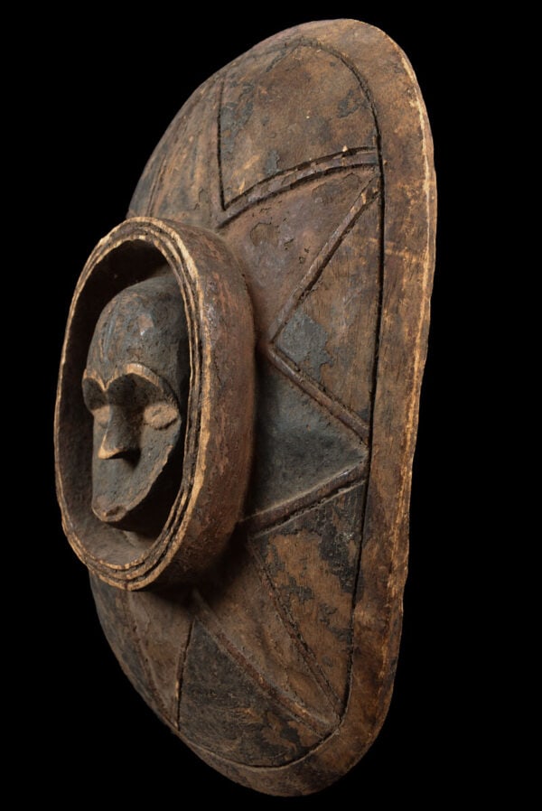 Dance shield - Wood - Eket - Nigeria - 2