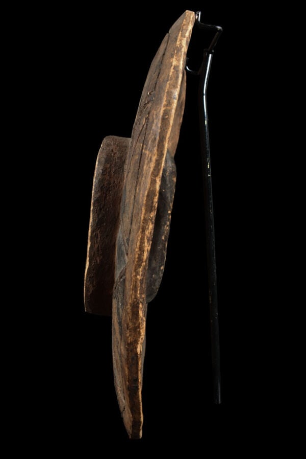 Dance shield - Wood - Eket - Nigeria - 4