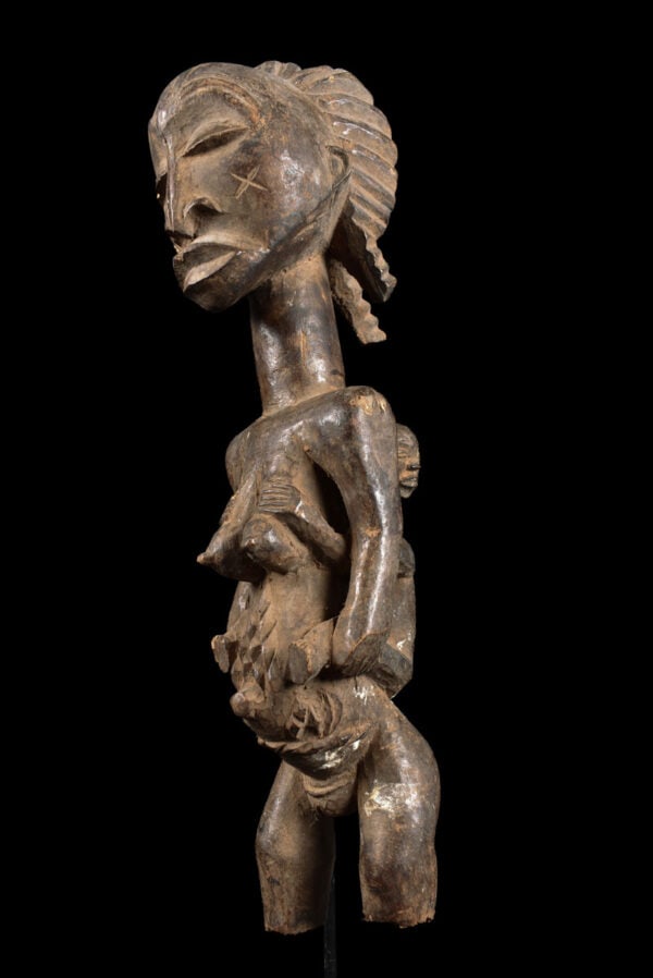 Maternity figure - Wood - Luba - Congo - 2
