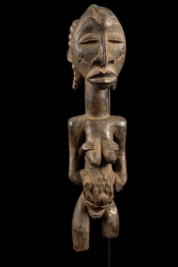 Maternity figure - Wood - Luba - Congo - 7