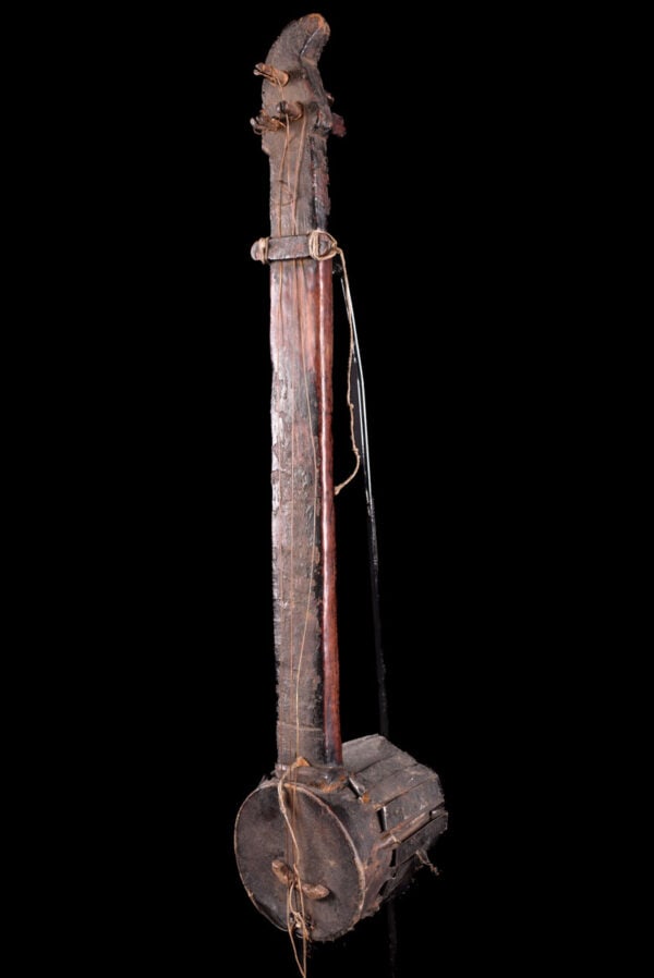Tungna instrument - Wood, Metal - Nepal - 4