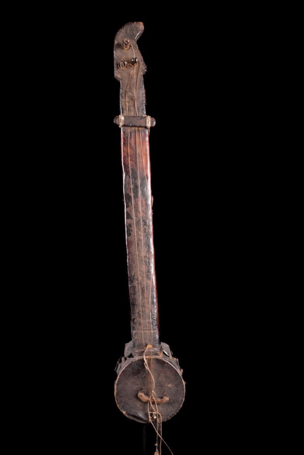 Tungna instrument - Wood, Metal - Nepal - 5