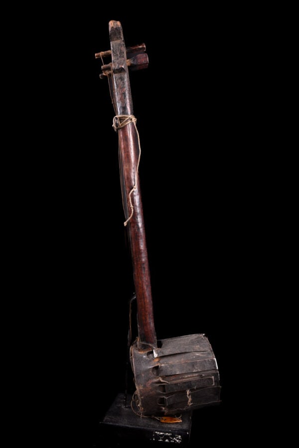 Tungna instrument - Wood, Metal - Nepal - 7