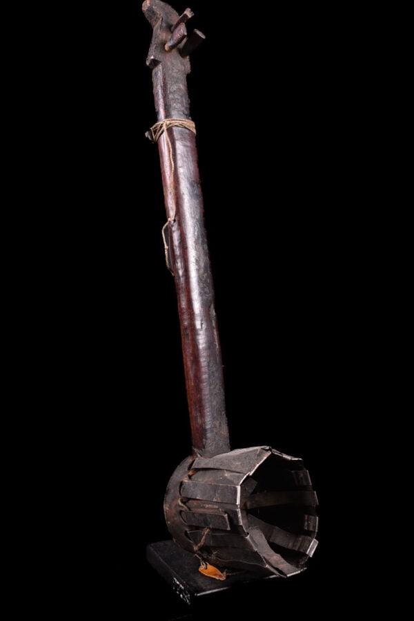 Tungna instrument - Wood, Metal - Nepal - 8