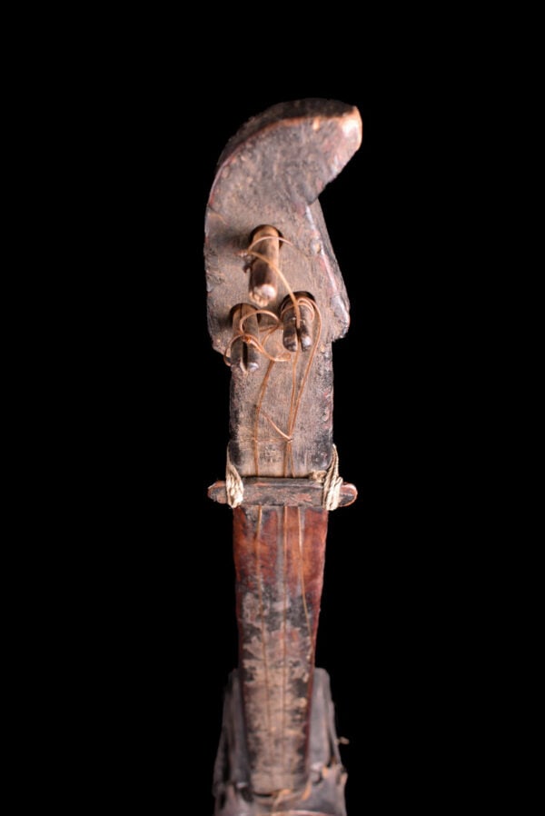 Tungna instrument - Wood, Metal - Nepal - 9