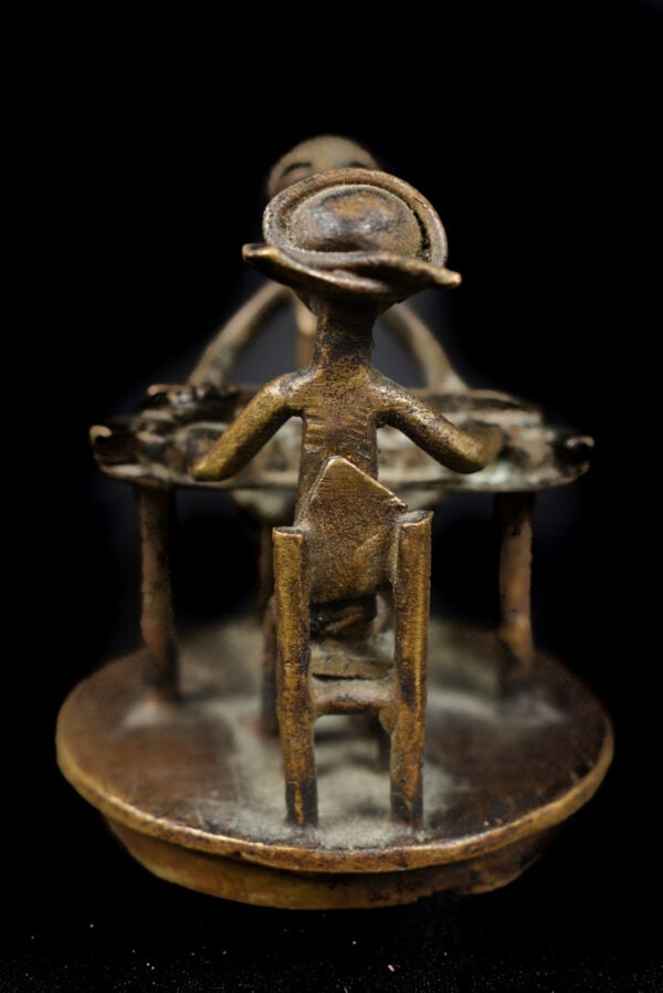 Goldweight figure - Bronze - Ashanti - Ghana - 3