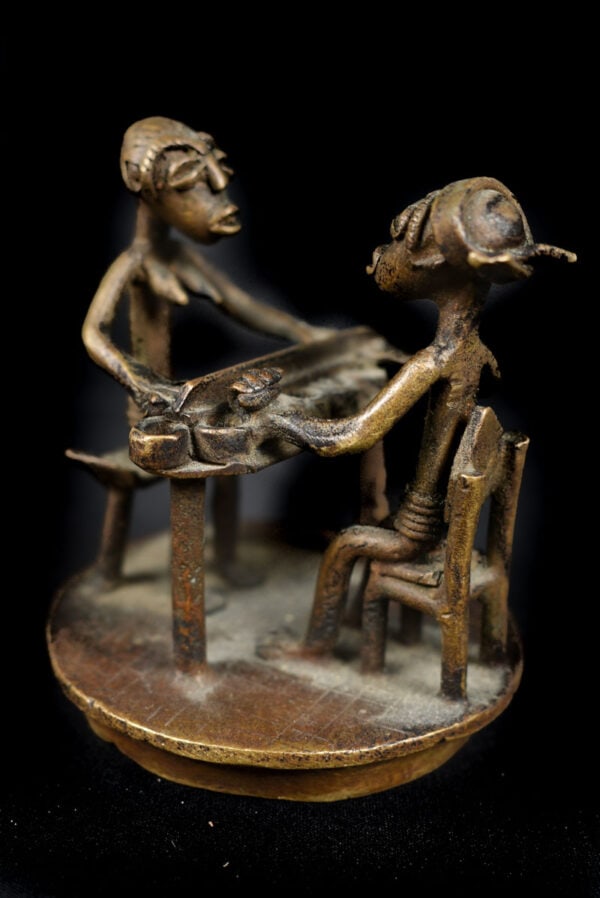 Goldweight figure - Bronze - Ashanti - Ghana - 4