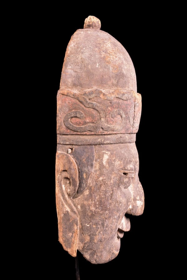 Bodhisattva Mask - Wood - Nepal - 6