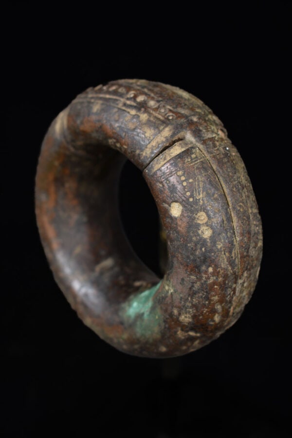 Bracelet / Currency - Bronze Manilla - West Africa - 5