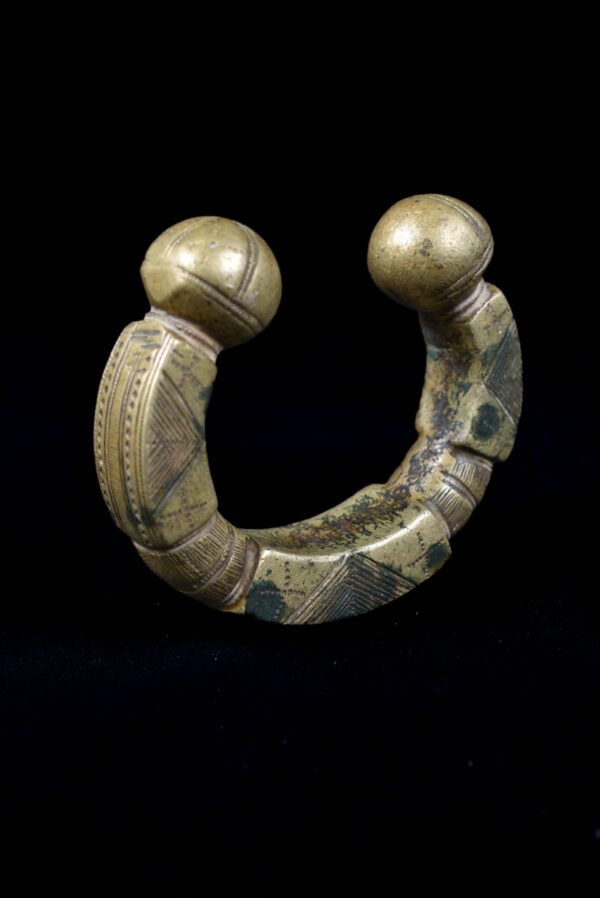 Bracelet / Currency - Bronze Manilla - West Africa - 6