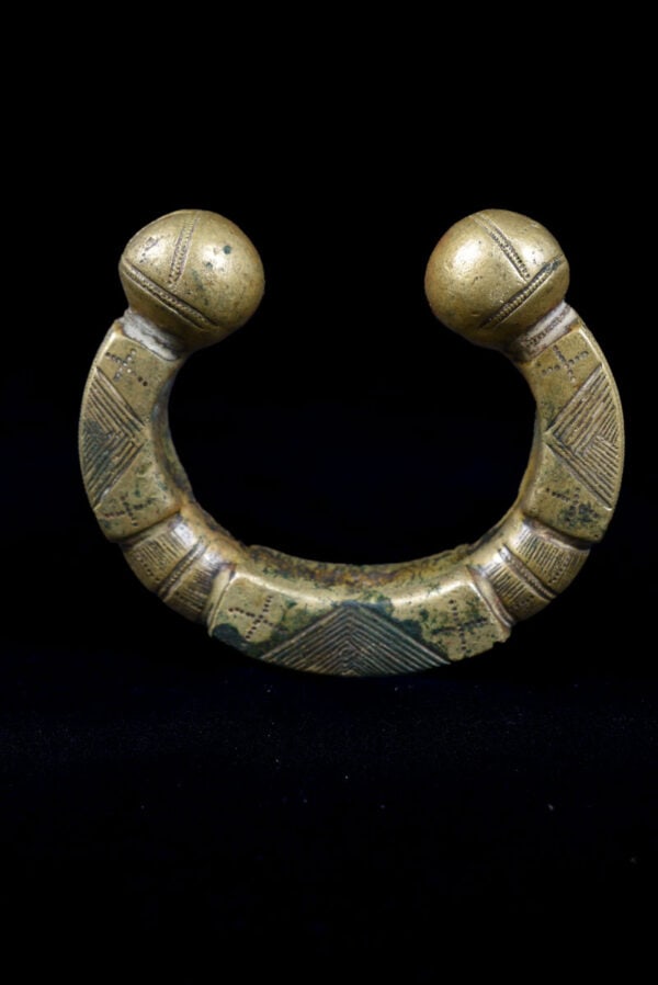Bracelet / Currency - Bronze Manilla - West Africa - 8