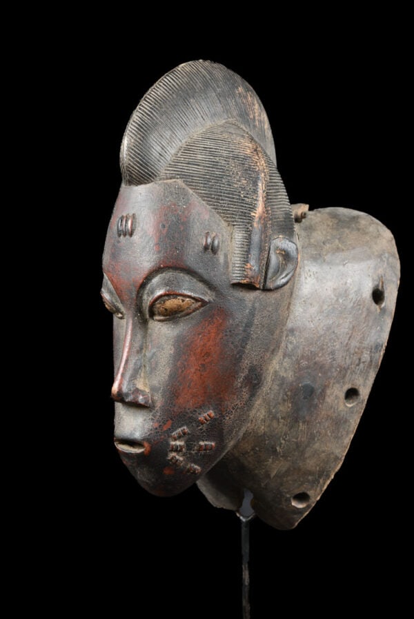 Dance mask - Wood - Baule - Ivory Coast (1 of 8)