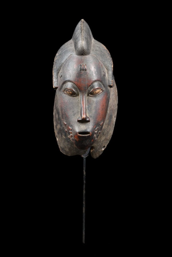 Dance mask - Wood - Baule - Ivory Coast - 6
