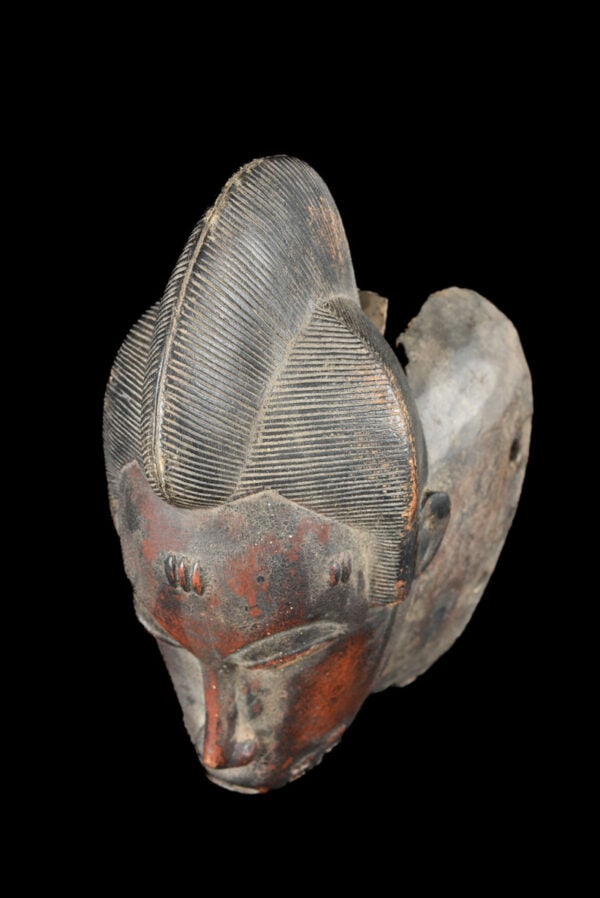 Dance mask - Wood - Baule - Ivory Coast - 8