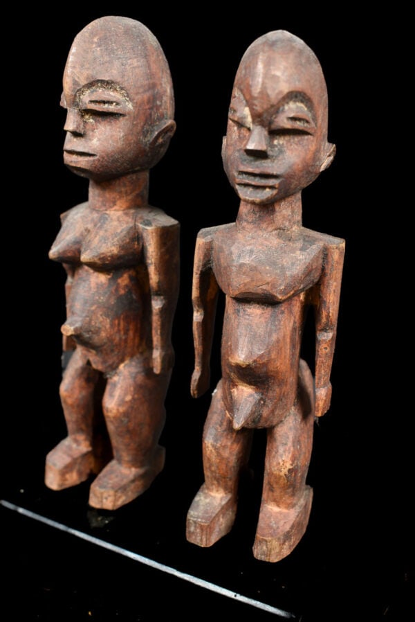 Ancestor couple - Wood - Lobi - Burkina Faso - 2