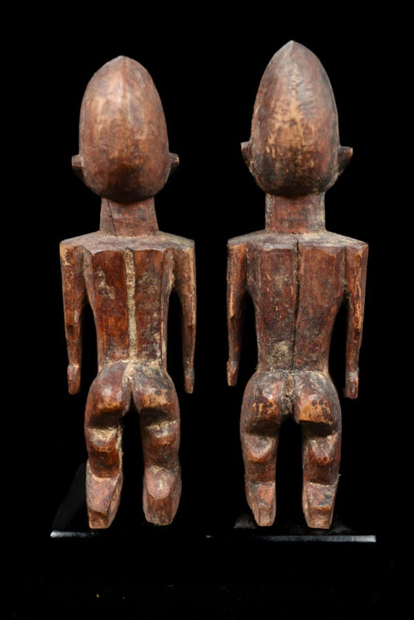 Ancestor couple - Wood - Lobi - Burkina Faso - 4