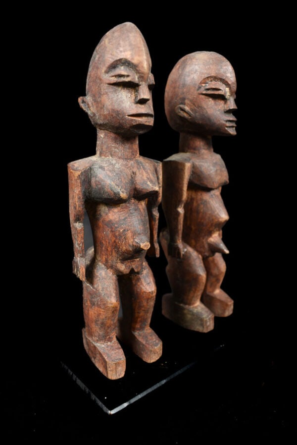Ancestor couple - Wood - Lobi - Burkina Faso - 6