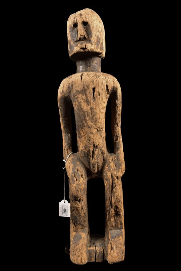 Ancestor Figure - Wood - Sukuma - Tanzania: Ex Zemanek-Munster auction. Lot 406 auction 19-07-2003 Standing Sukuma ancestor figure from Tanzania. Great figure in it`s abstract forms. Good condition with a great patina of age. Little is known of