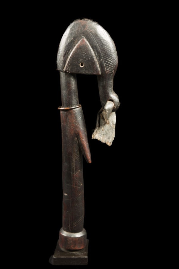 Fertility Doll - Wood - Mossi - Burkina Faso: Provenance: Ex Klaus Paysan collection Ex Auktionhouse Sigalas 2003 A very traditional styled Mossi Biga fertility doll, The doll displays the characteristics of an adult woman, with suggestions of