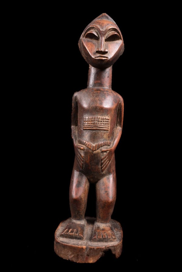 Ancestor figure - Baule - Wood - Ivory Coast - 5