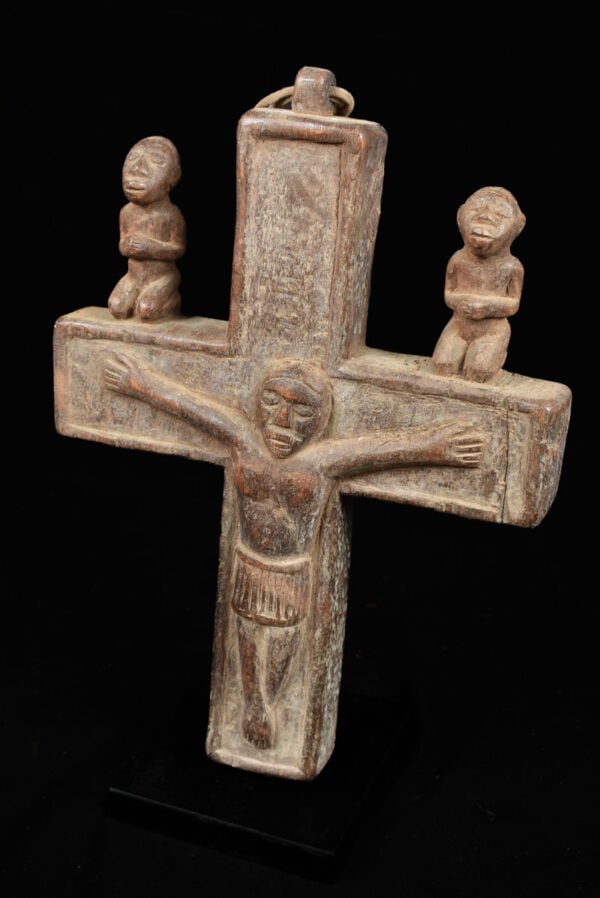 Crucifix - Wood - Bakongo - Congo - 4