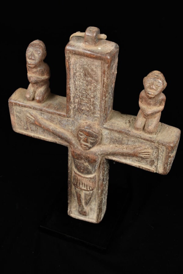 Crucifix - Wood - Bakongo - Congo - 6