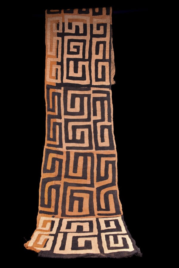 Textile - Cloth - Shoowa-Kuba - DR Congo 300 cm (1 of 5)