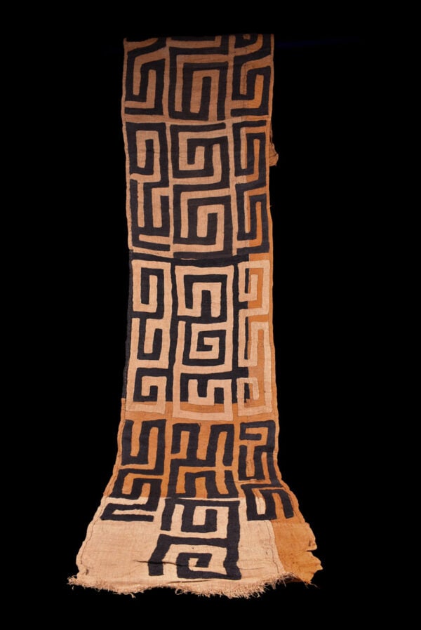 Textile - Cloth - Shoowa-Kuba - DR Congo 300 cm - 4