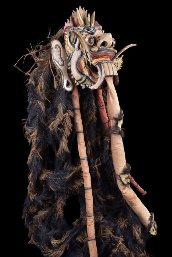 Barong Mask - Wood - Bali, Indonesia - 4