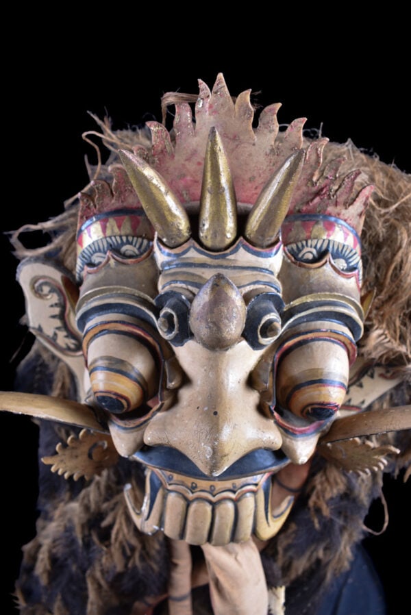 Barong Mask - Wood - Bali, Indonesia - 5