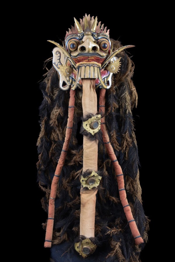 Barong Mask - Wood - Bali, Indonesia - 6