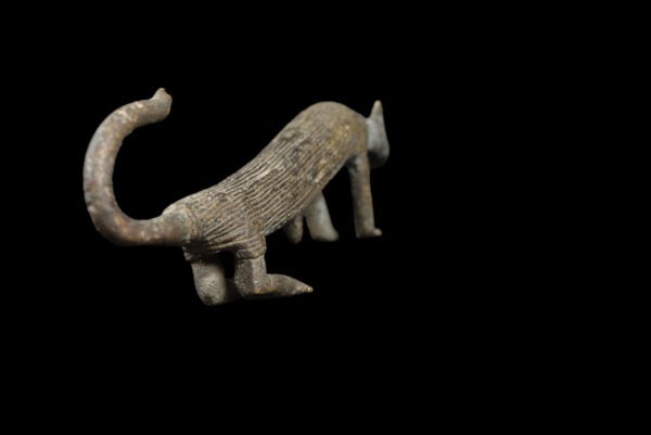 Leopard Figure - Bronze - Asante - Ghana - 3