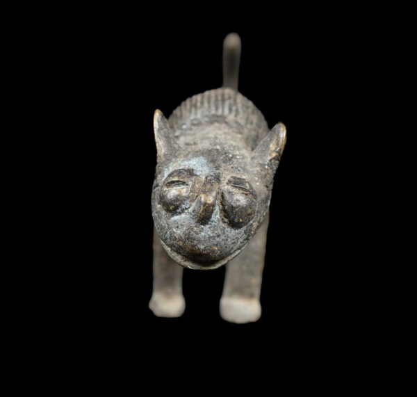 Leopard Figure - Bronze - Asante - Ghana - 6