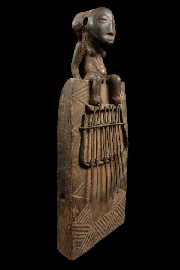 Lemellophone - Wood, Metal - Sanza - Luba - DR Congo (1 of 8)