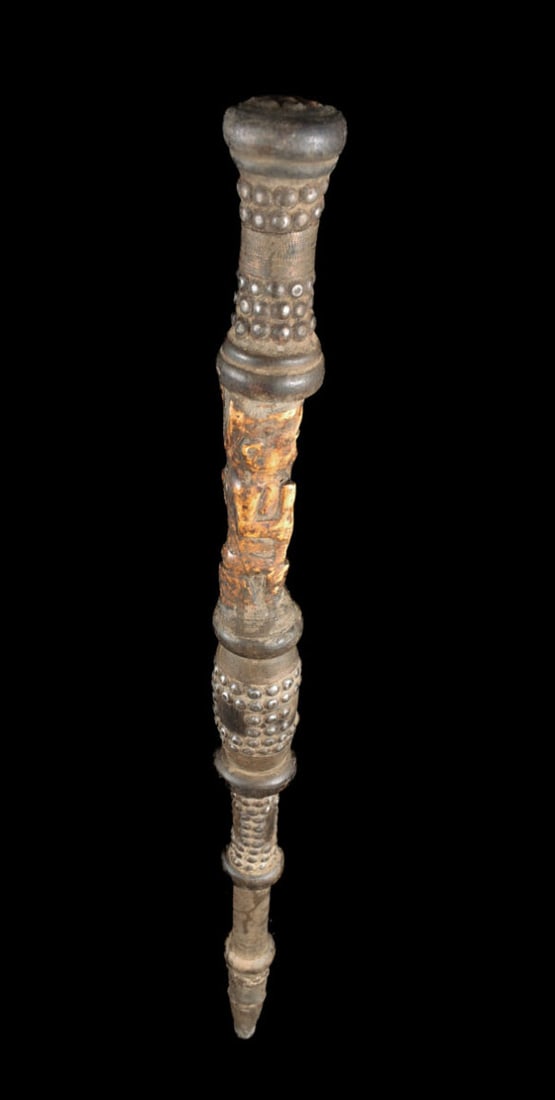 Power Stick / Scepter - Wood, Bone - Lega - DR Congo - 3