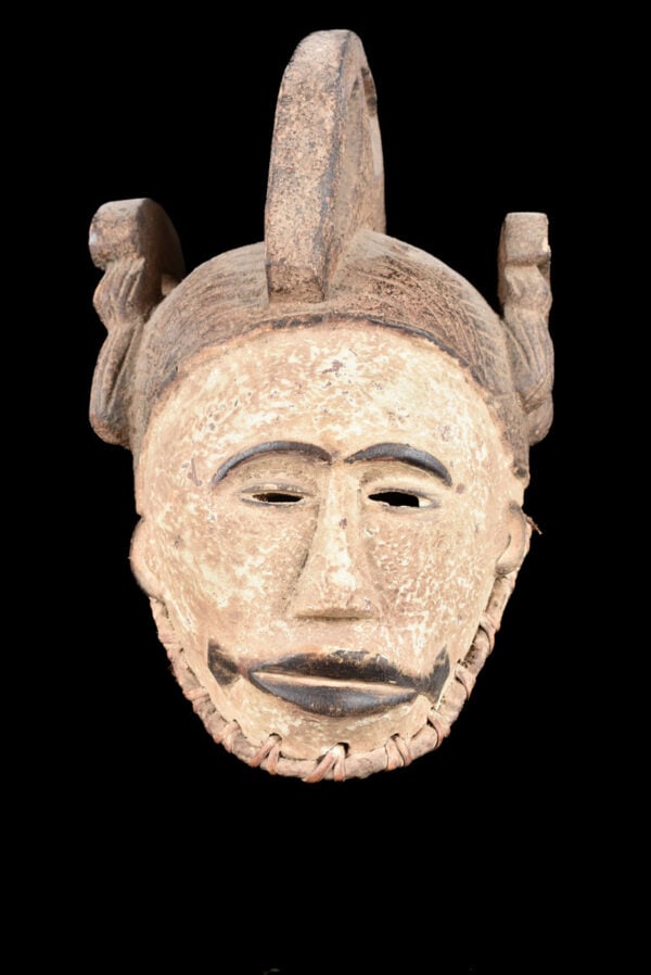 Mask - Wood - Agbogho Mmwo - Igbo / Ibo - Nigeria - 3