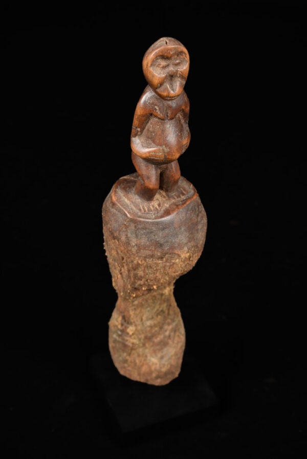 Monkey Figure - Wood - Bulu - Cameroon - 3