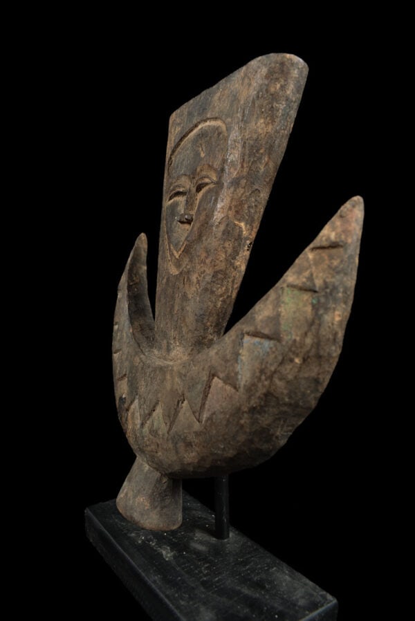 Moon mask - Wood - Eket - Nigeria - 3