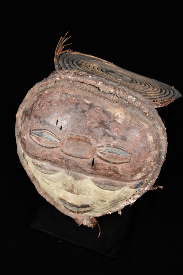 Mask - Wood - Mitsogho - Gabon - 7
