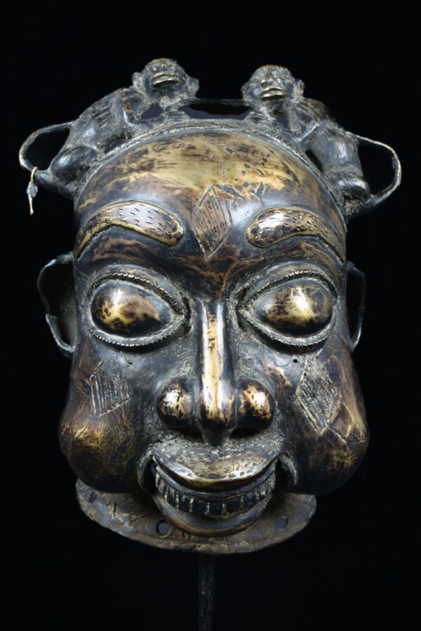 Mask - Bronze - Bamoun - Grassland of Cameroun (1 of 9)