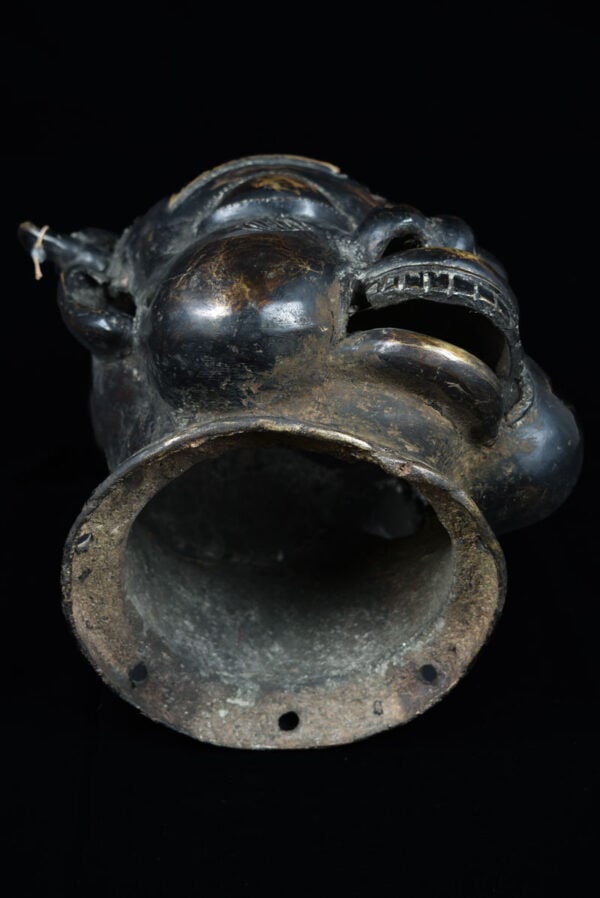 Mask - Bronze - Bamoun - Grassland of Cameroun - 9