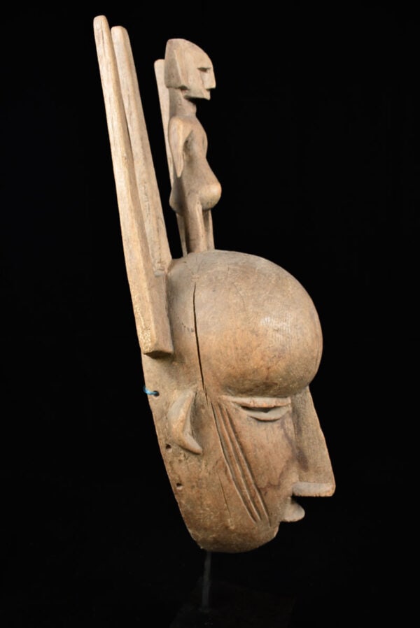 Ntomo mask - Wood - Bambara - Mali - 3