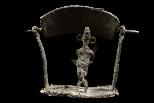 Horse rider figure - Bronze- Sao / Kotoko - Chad - 3