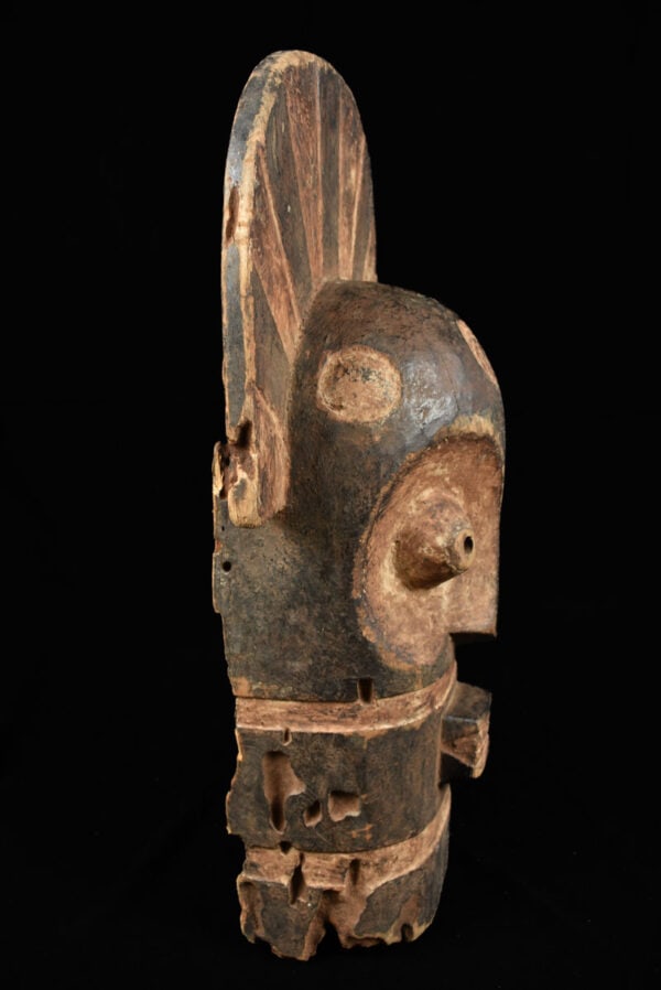 Mask - Wood - Tetela - Congo - 4